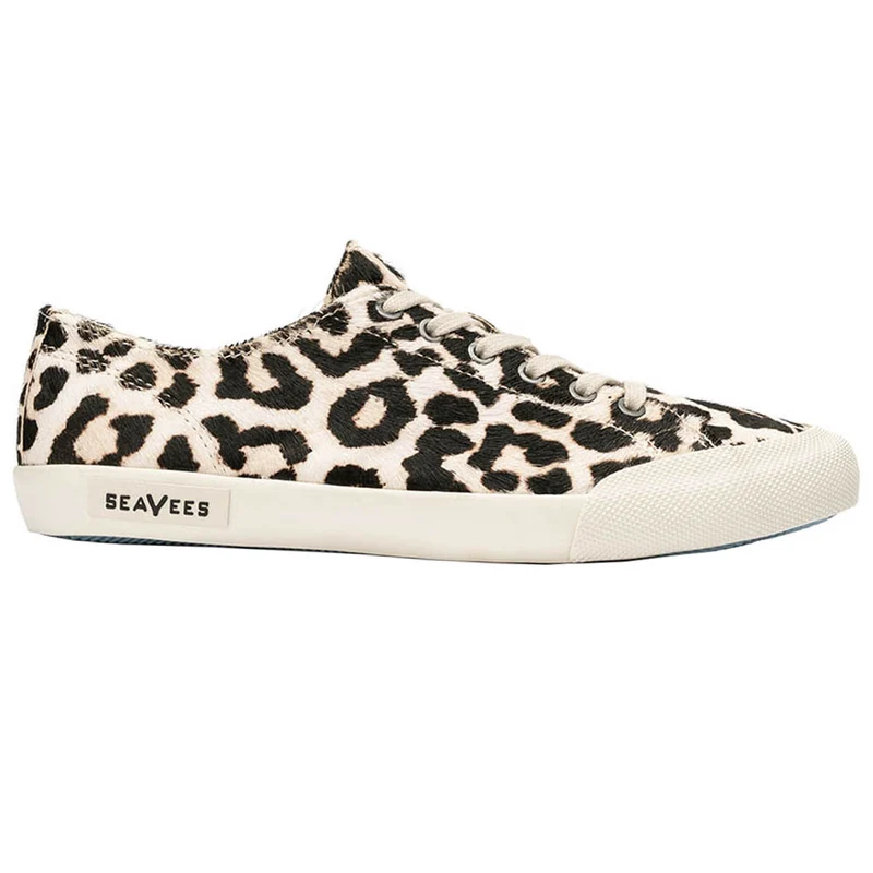 Monterey Mulholland Leopard Lace Up Sneakers 5.5 / Medium