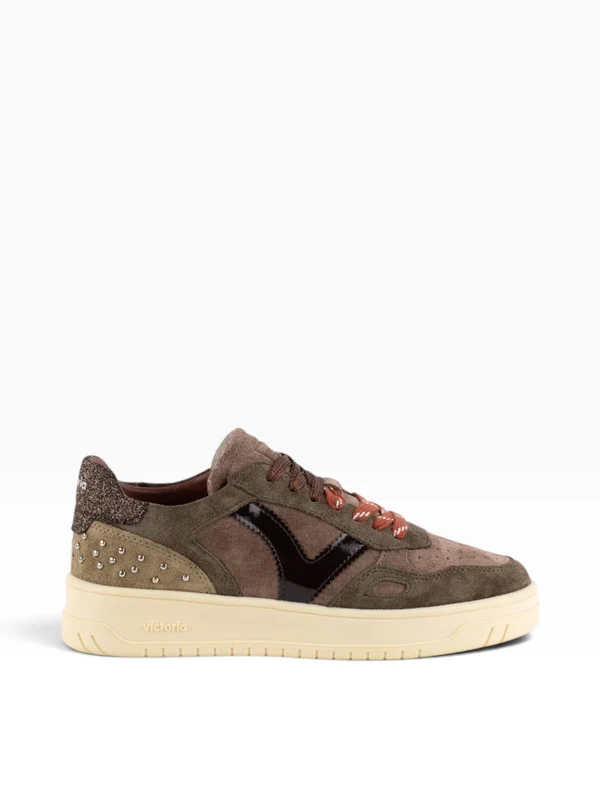VICTORIA Sneaker Bassa Donna - 1257149 Kaki 39