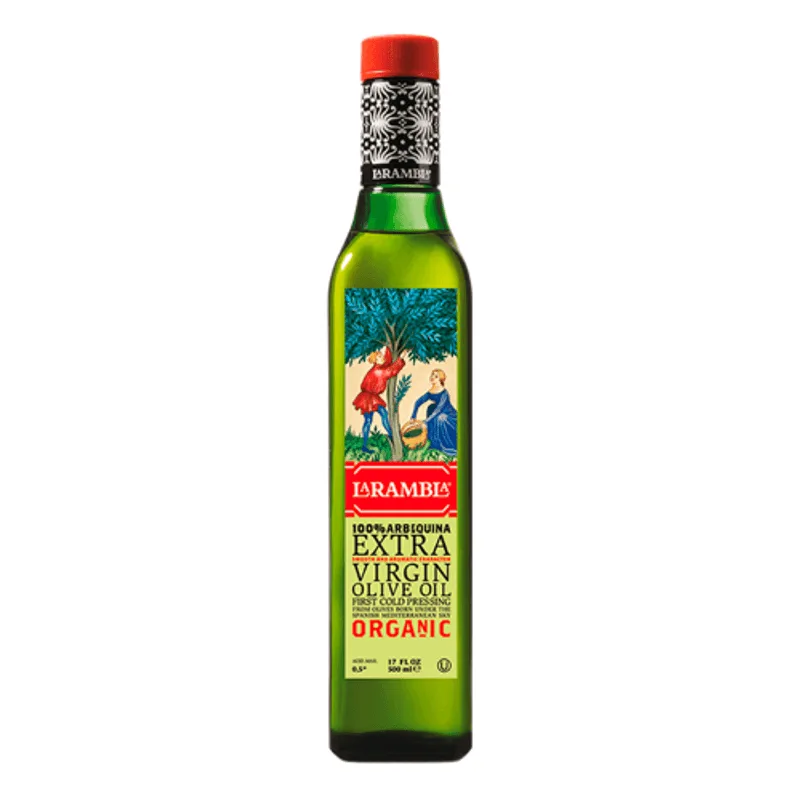 AZEITE OLIVA EXTRA VIRGEM ESPANHOL LA RAMBLA ORGANICO 500ML