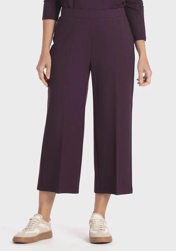 Ponte Di Roma Culotte Trousers - Purple Mulberry Purple Mulberry / M