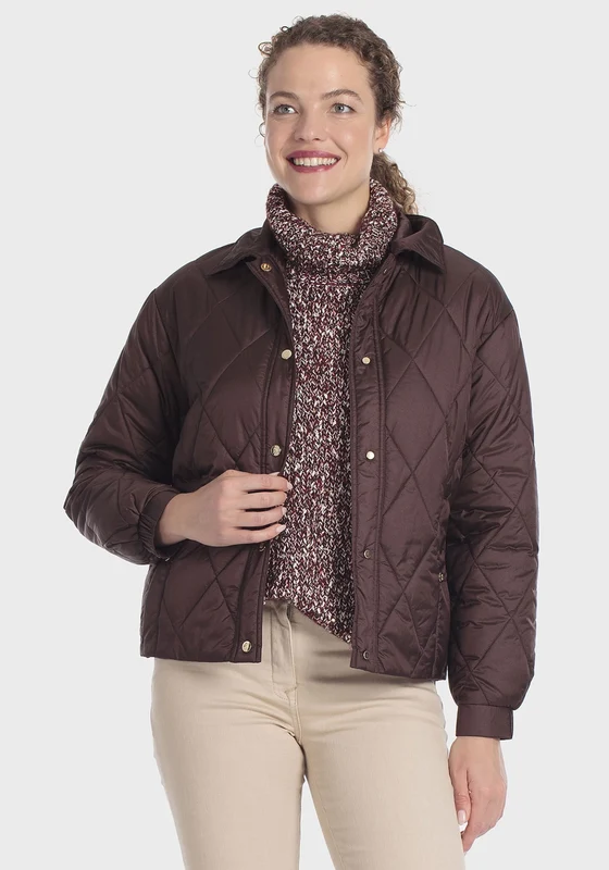 Padded Parka - Brown Chocolate Brown Chocolate / L