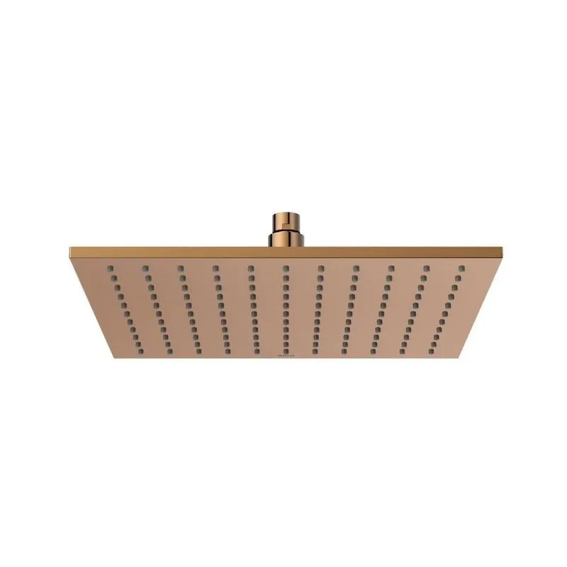 Chuveiro Quadrado 30cm Raindream Roca Rose Gold Rose Gold