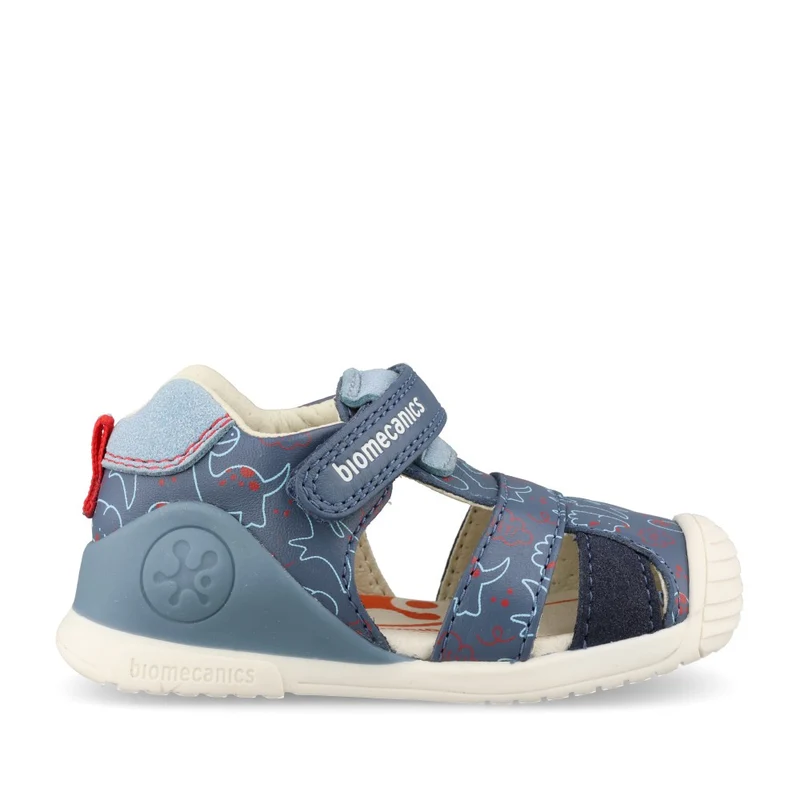 Boys 262125-a556 Velcro Shoe In Navy 23 / NAVY