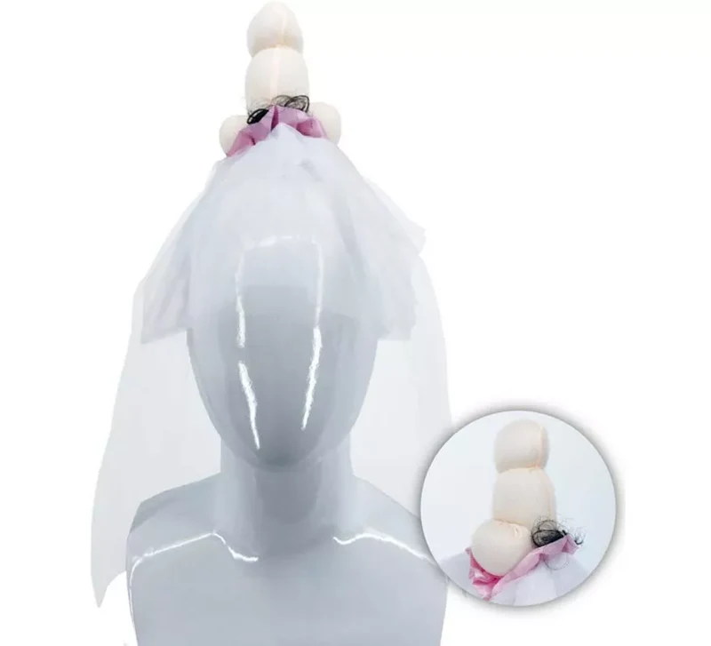 Velo con Pene de 58 cm Universal Adulto