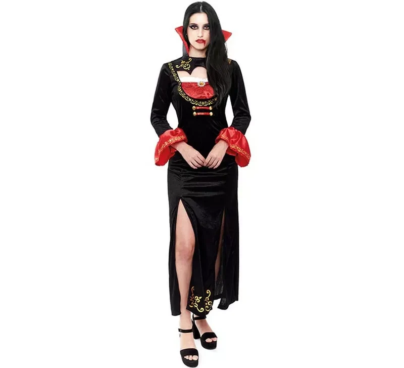 Disfraz de Vampiresa Puños rojos para mujer L