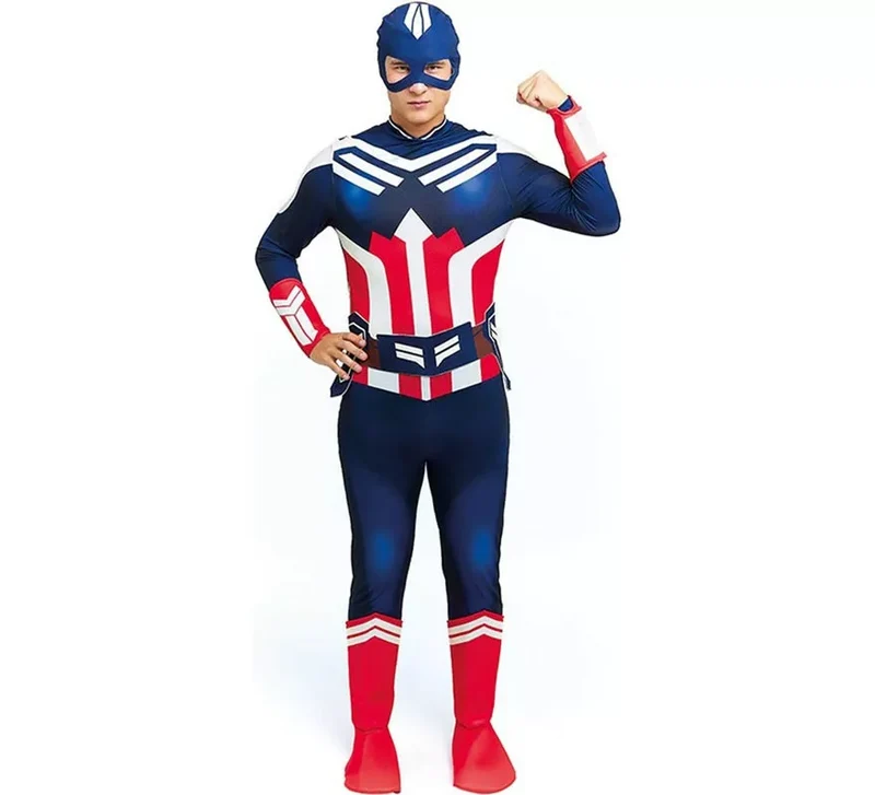 Disfraz de Superhéroe americano para hombre S