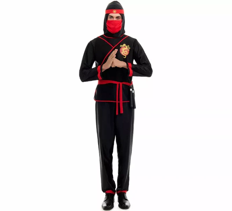 Disfraz de Ninja Dragón para hombre S