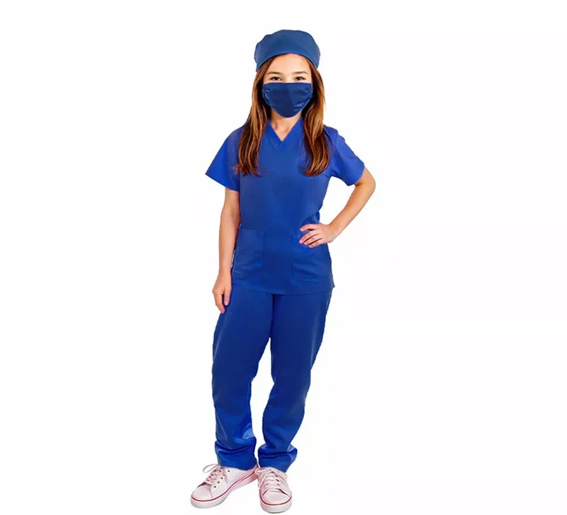 Disfraz de Doctora azul para niños 3-4A