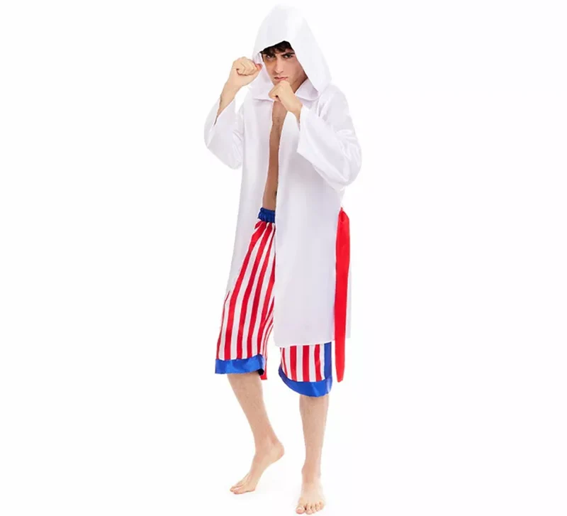 Disfraz de Boxeador Rocky para hombre L