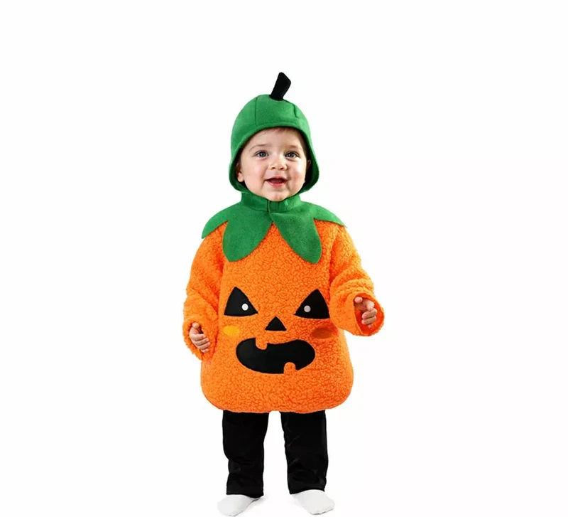 Disfraz de Calabaza Divertida para bebé 2-3A