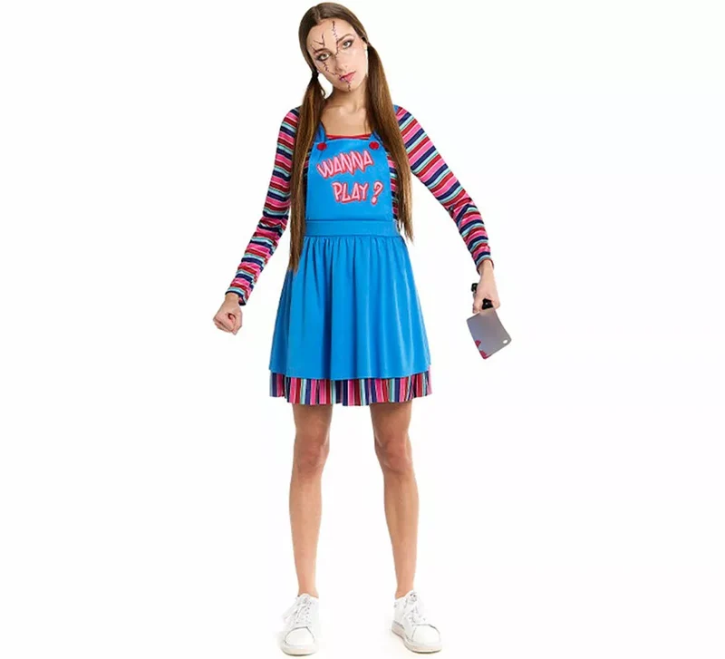 Disfraz de Muñeca Diabólica para mujer XL