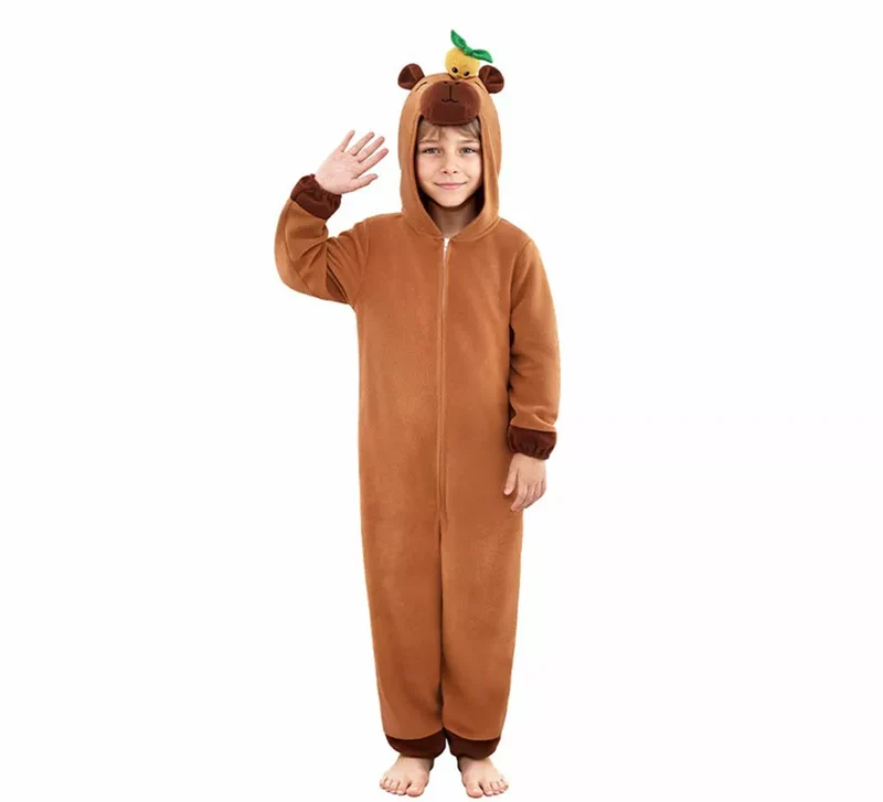Disfraz de Capibara para niños 7-9A