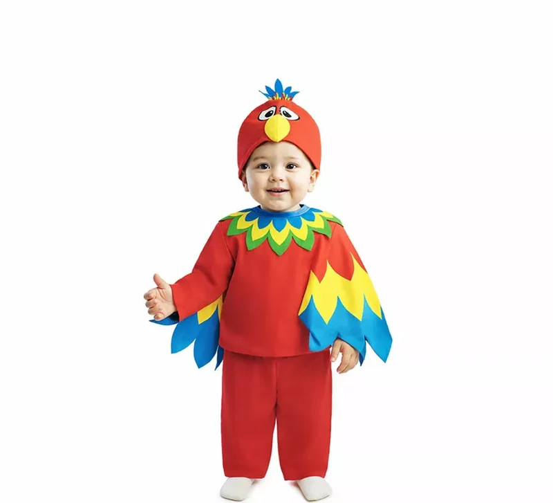 Disfraz de Loro Papagayo para bebé 18-24M