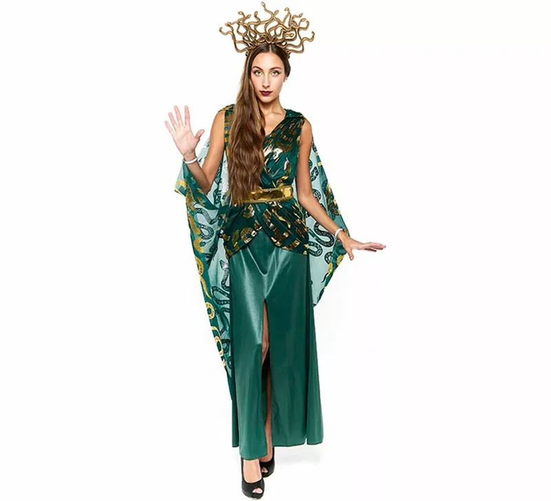 Disfraz de Diosa Griega Medusa para mujer S