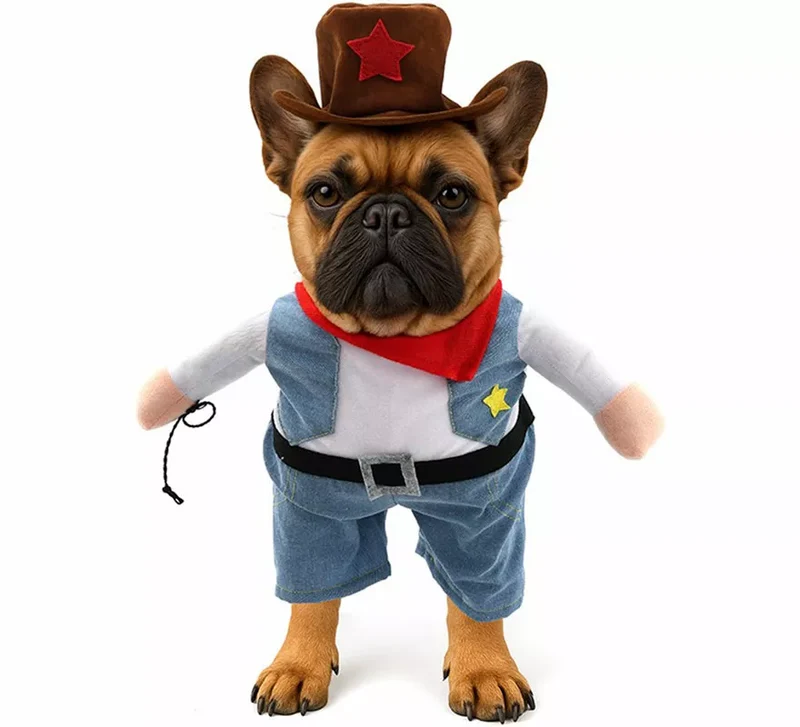 Disfraz de Vaquero para perro M