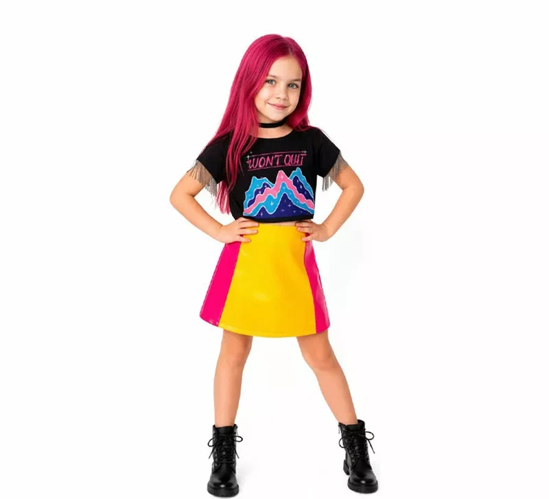 Disfraz de Cantante K-Pop poison classic para niña 5-6A