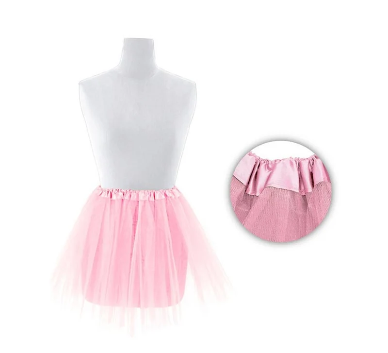 Tutú de 40 cm para adulto en varios colores Rosa Claro