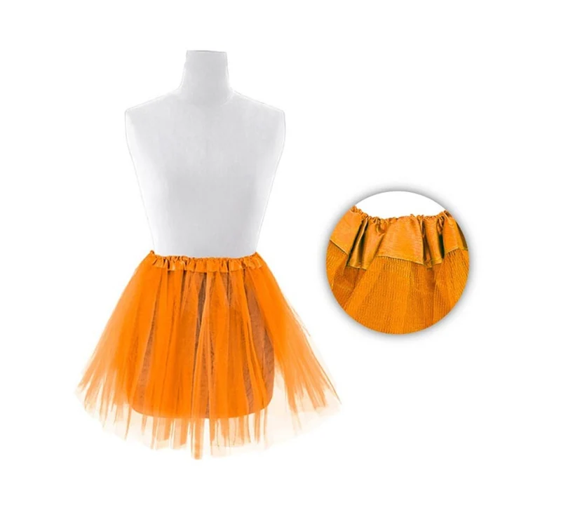 Tutú de 40 cm para adulto en varios colores Naranja