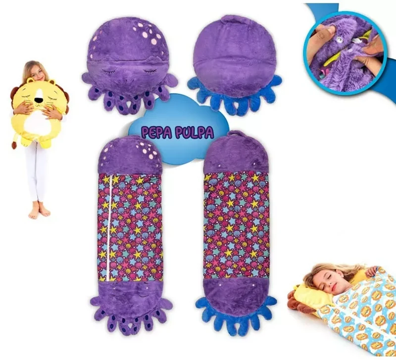 Saco de Dormir Pepa Pulpa con cojín de 165 cm Sin talla