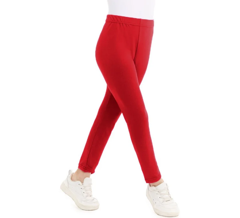 Leggins rojo para niña 3-4A