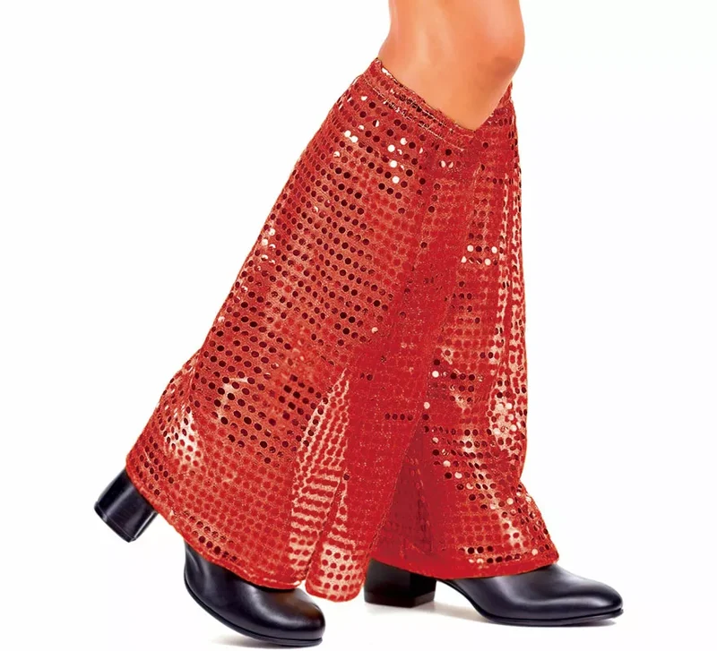 Campanas Disco con Lentejuelas en varios colores Rojo
