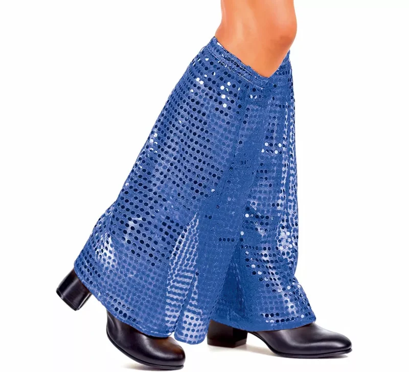 Campanas Disco con Lentejuelas en varios colores Azul