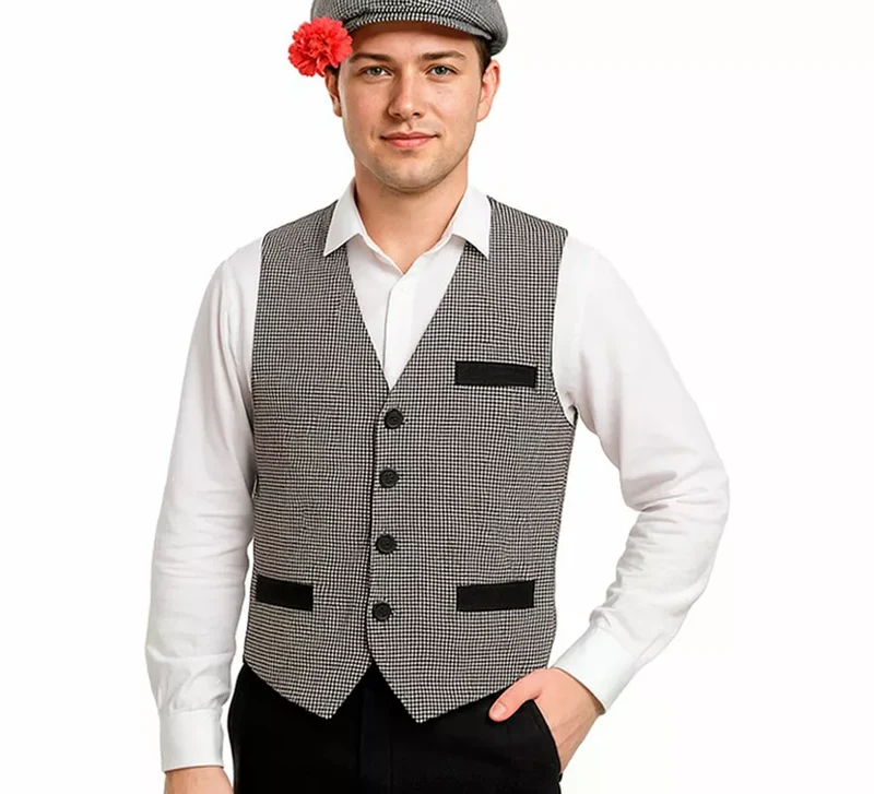 Chaleco de Chulapo para hombre XS
