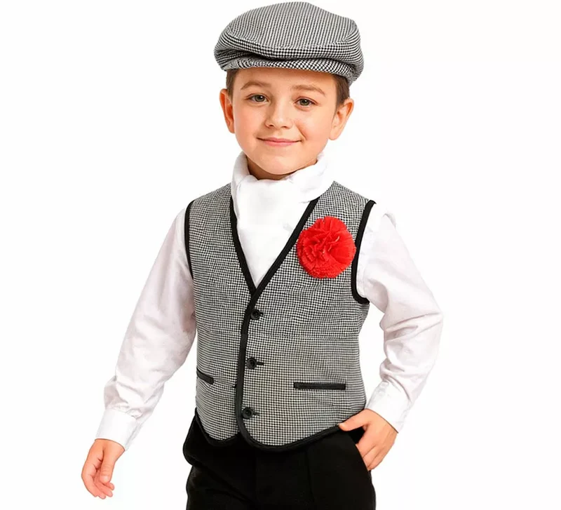 Kit o Disfraz de Chulapo para niño 7-9A