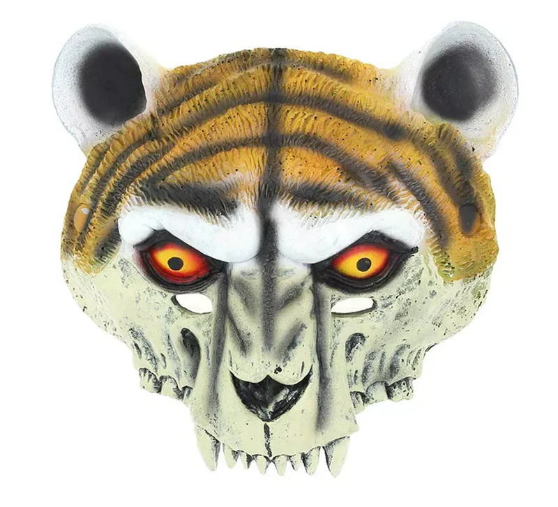 Máscara de Tigre Esqueleto T.Universal