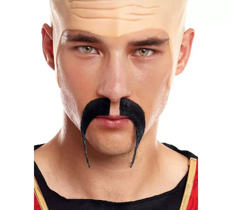 Bigote Negro de Chino T.Universal