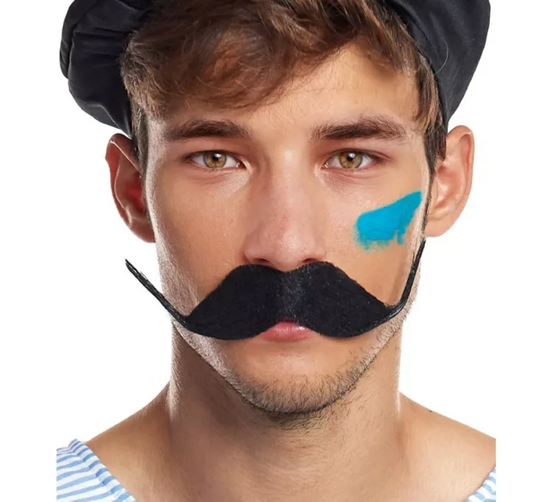 Bigote Negro de Pintor T.Universal