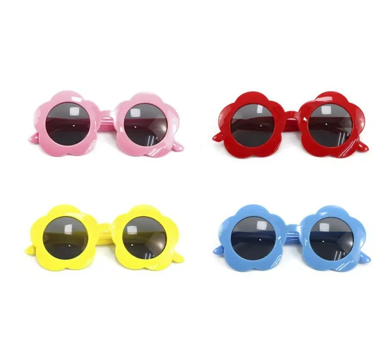 Gafas de Flor oscuras colores surtidos Sin talla