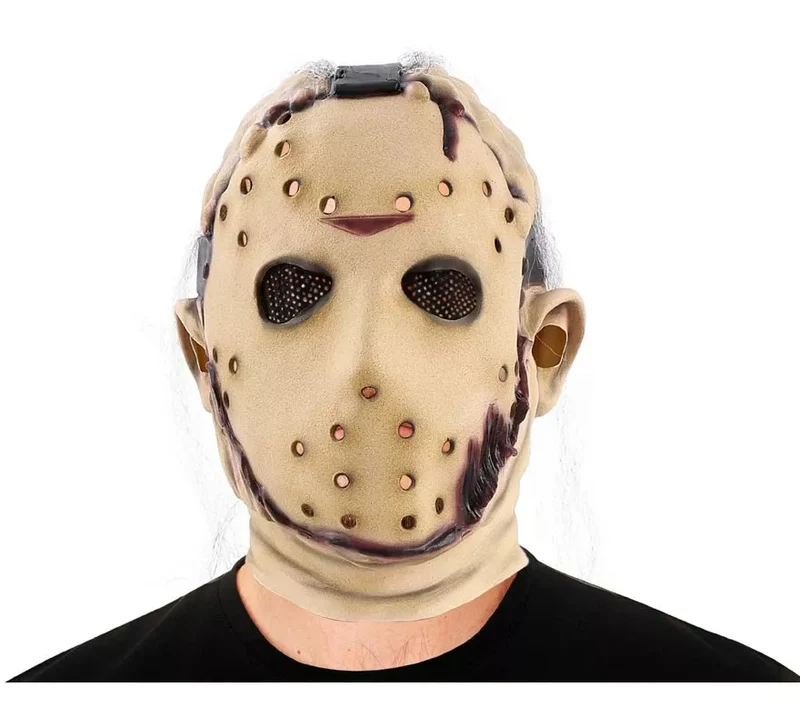 Máscara de Hockey o Psicópata Enmascarado Universal Adulto