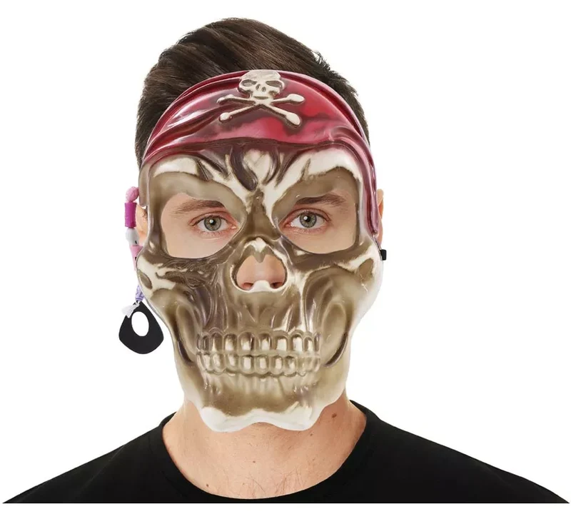 Máscara de Pirata Calavera Universal Adulto