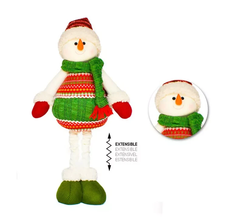 Muñeco de Nieve Estirable de 90 cm T.Única