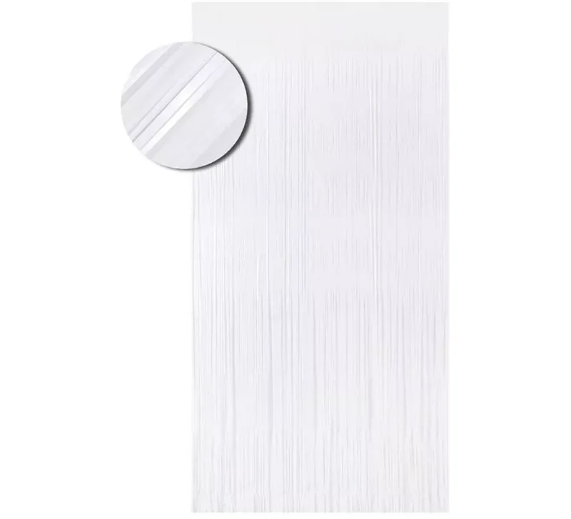 Cortina blanca de Flecos de 100x200 cm Sin talla