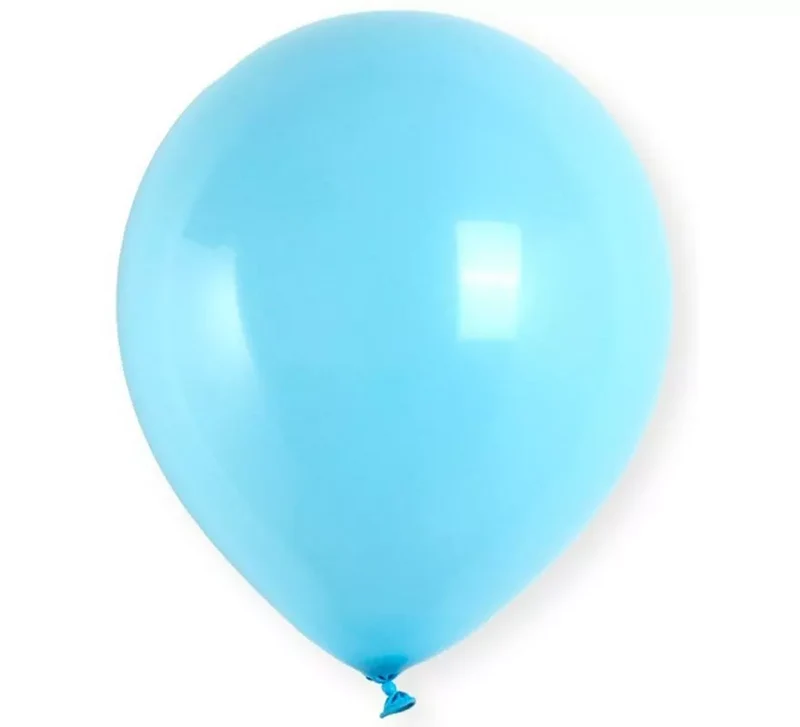 Pack de 10 Globos de 25 cm en varios colores Azul