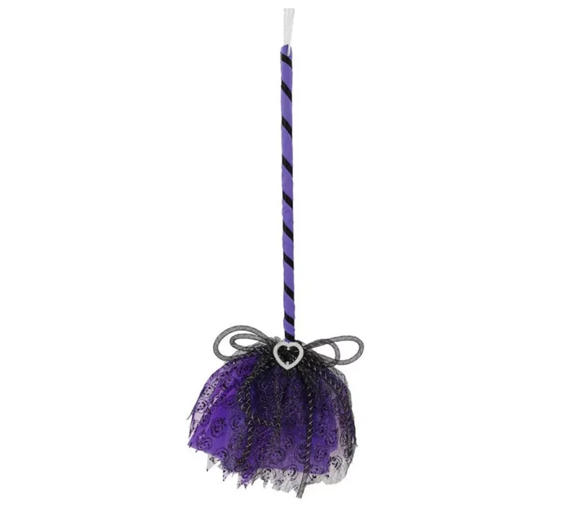 Colgante de Escoba de Bruja de 50 cm T.Única