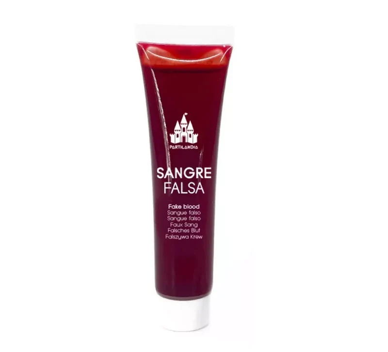 Tubo de Sangre Falsa de lavado fácil de 28 ml Sin talla