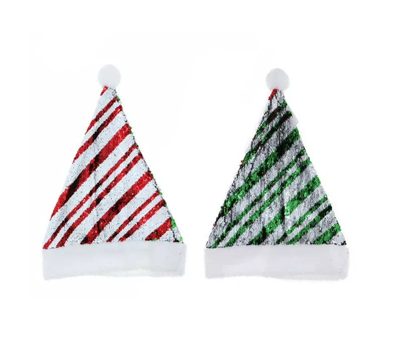 Gorro Papá Noel Bling Bling en colores surtidos T.Universal