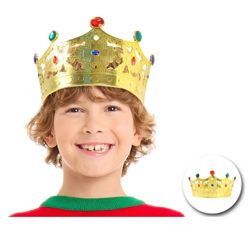 Corona de Rey infantil de 60x11,5 cm Universal Niños