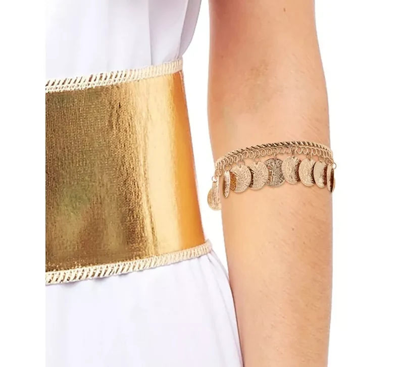 Pulsera Romana alta con monedas Universal Adulto