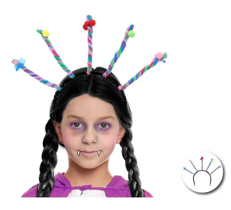 Diadema de Trenzas de peluche infantil Universal Niños
