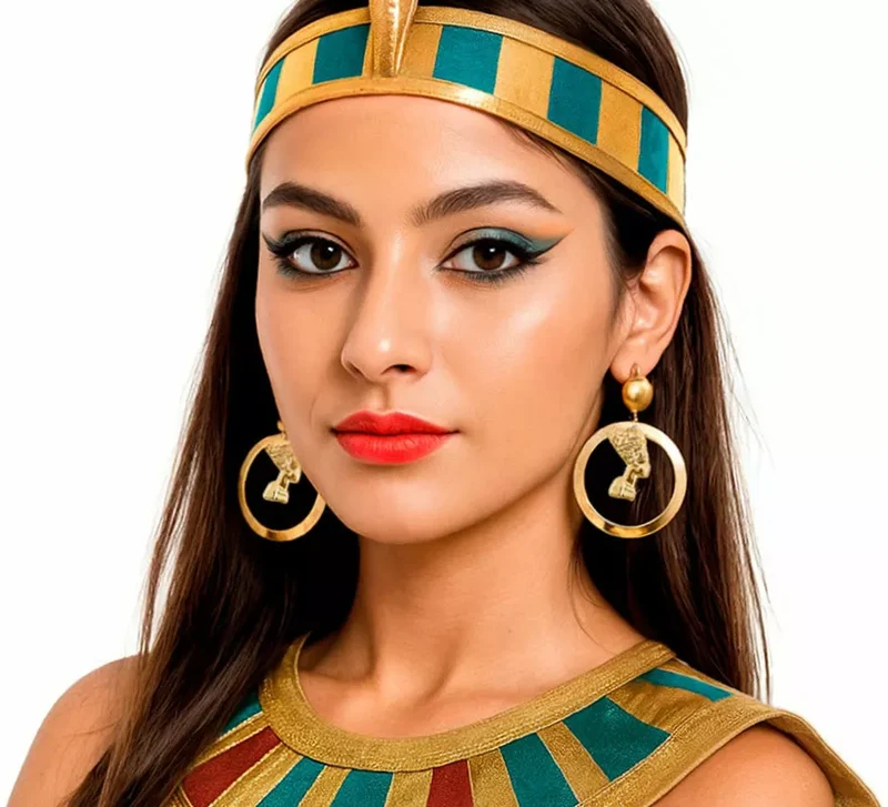 Pendientes Faraona Egipcia Sin talla