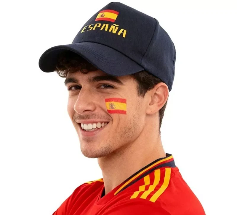 Gorra azul de España para adulto T.Única