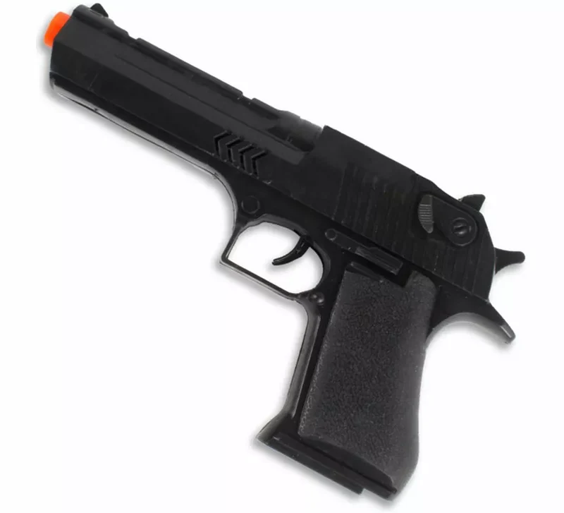 Pistola de 23x14 cm de plástico Sin talla
