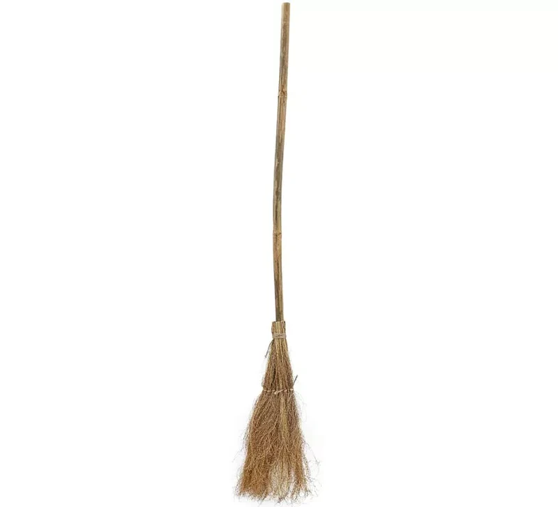 Escoba Bruja de Paja de 90 cm Sin talla