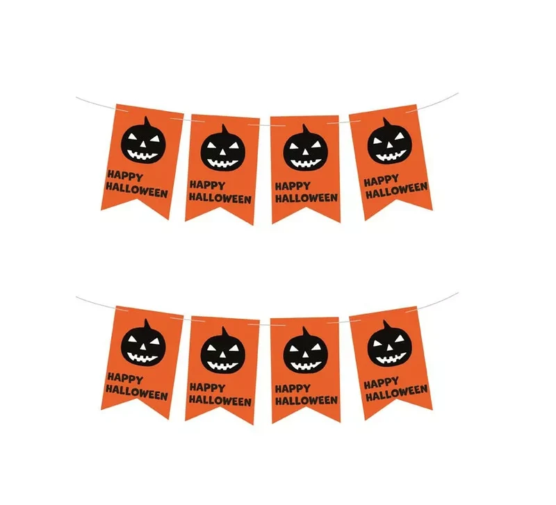 Banner de Calabaza Happy Halloween de 3 m T.Única