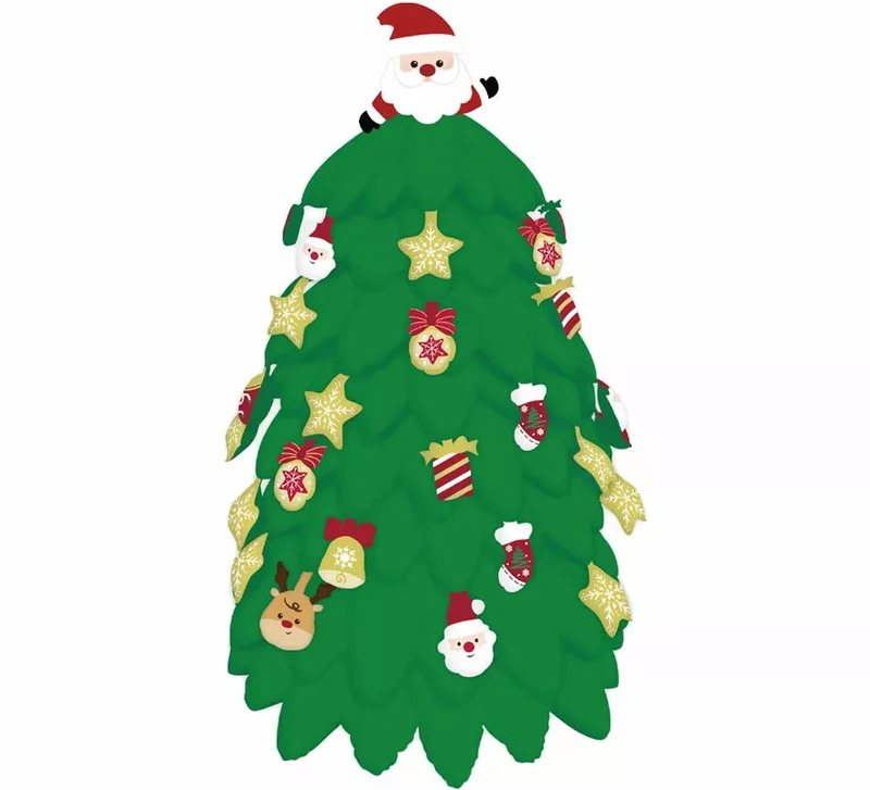 Globo Foil Árbol Navidad Standing 126x130 cm Sin talla