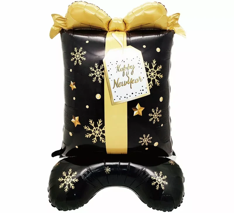 Globo Foil Caja Regalo Base 86x149 cm Sin talla